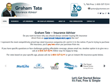 Tablet Screenshot of grahamtate.com